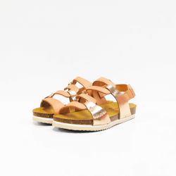 Abril sandalen salmon rose gold 