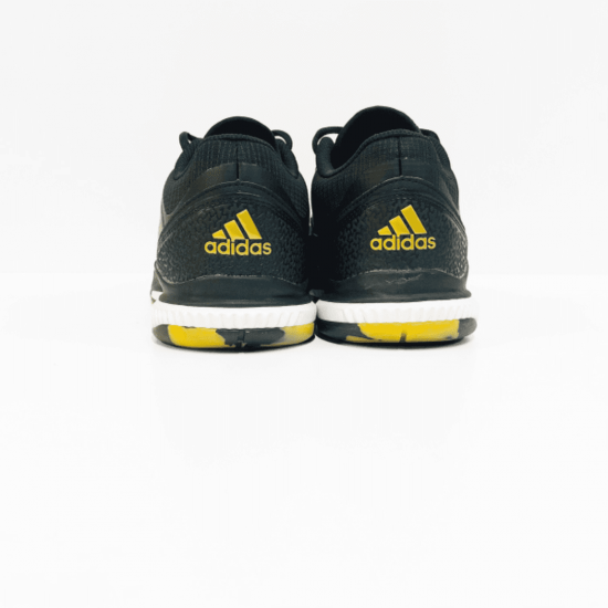 adidas crazyflight sneaker black gold 