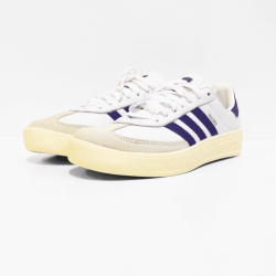 adidas sneaker white purple 