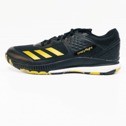 adidas crazyflight sneaker black gold  adidas crazyflight sneaker black gold
