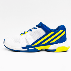adidas sneaker  white blue yellow  adidas sneaker  white blue yellow