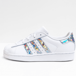 adidas superstar  veterschoen diamond white 