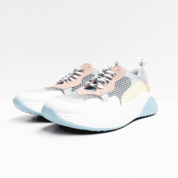 CLIC! sneakers white green auqa pink  CLIC! sneakers white green auqa pink