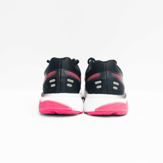 Asics sneaker black pink white 