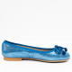 BACI ballerina lizzard blue 