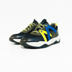 BUNNIES jr sneaker cas chunky  black cobalt 