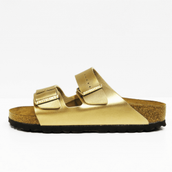 Birkenstock slippers arizona  gold 