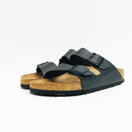 Birkenstock slippers arizona black 