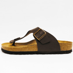 Birkenstock slippers ramses  dark brown 