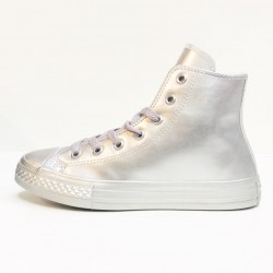 Converse high sneaker silver