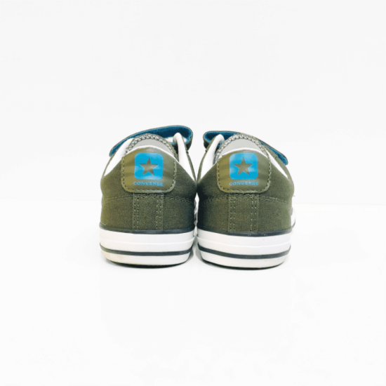 Converse sneaker dark green blue 