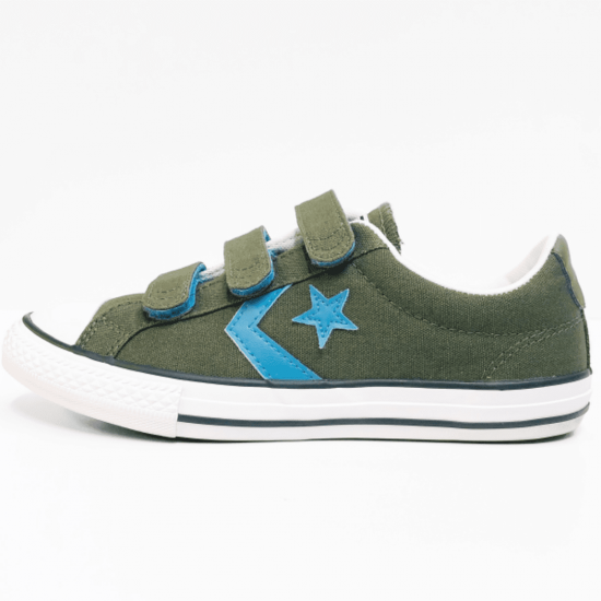 Converse sneaker dark green blue 