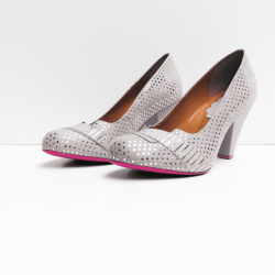 Cristofoli Pumps SILVER DOTS 
