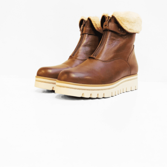 Exit velvet brown  boots 
