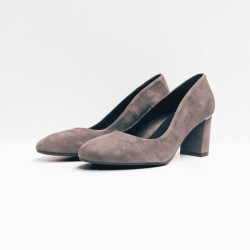 Exit pumps suède