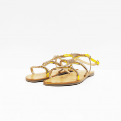 Florens sandalen yellow diamond 
