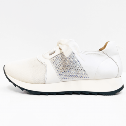 Florens sneakers white  diamonds 