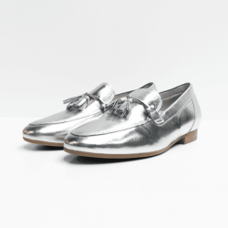 Gabor Loafers zilverkleurig Gabor Loafers zilverkleurig