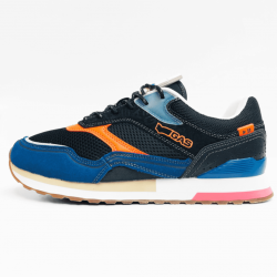 GAS sneaker black blue  GAS sneaker black blue