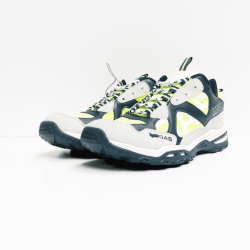 GAS sneaker white neon yellow 