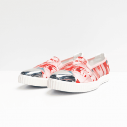 GEOX instappers   peach red 