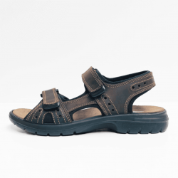 Hush puppies sandalen INTIMOS  donker bruin 
