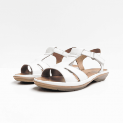 Hush Puppies witte sandalen