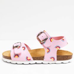 LIMON sandalen pink rainbow 