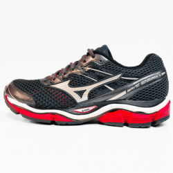 Mizuno  running sneaker black red Mizuno  running sneaker black red