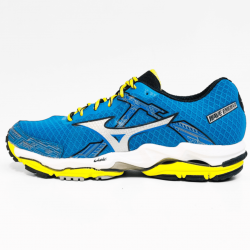 Mizuno running sneaker blue yellow  Mizuno running sneaker blue yellow