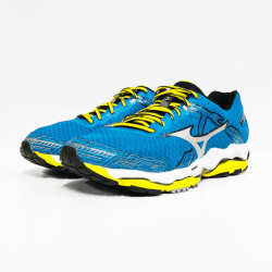 Mizuno running sneaker blue yellow  Mizuno running sneaker blue yellow