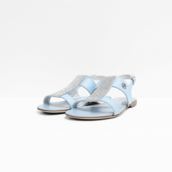 Miss Blumarine sandalen light blue 