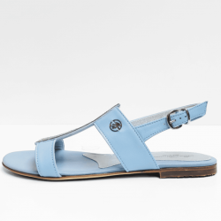 Miss Blumarine sandalen light blue 