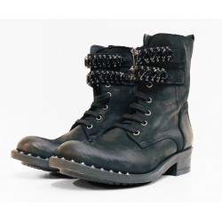 NH.24 boots  nabuk nero 