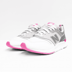 new balance  sneaker grey pink white