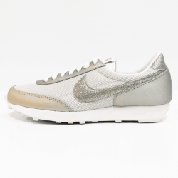 Nike dbreak sneaker white metalic silver 