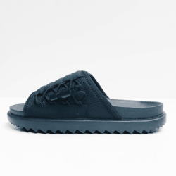 nike slippers black 