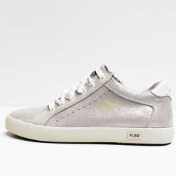 PLDM  sneaker  metalic  argent 