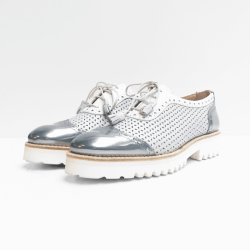 Pertini veterschoen  nova argento zilver 