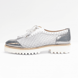 Pertini veterschoen  nova argento zilver 