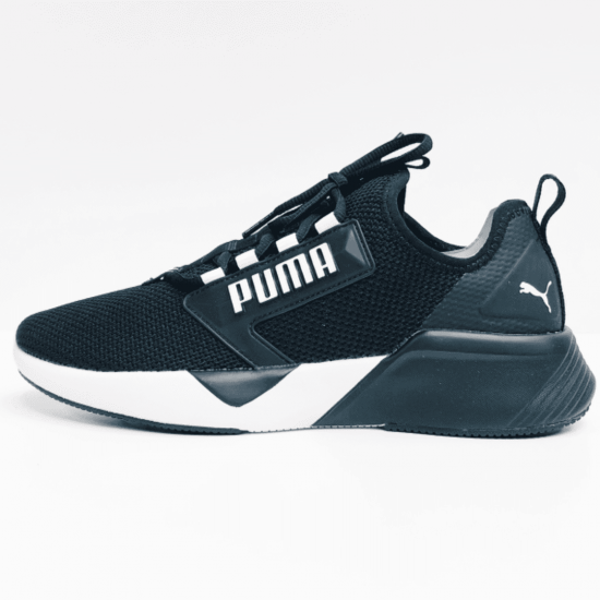 puma sneaker black white 