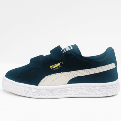 Puma veterschoen black white 
