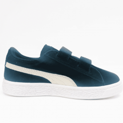 Puma veterschoen black white 