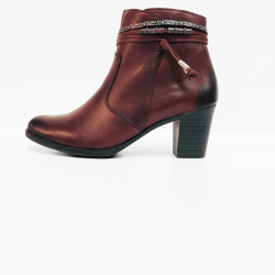 RIEKER boots red bordeax 