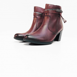 RIEKER boots red bordeax 