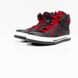 Redzz veterschoen black red 