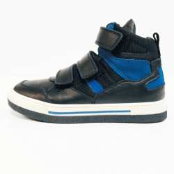 Redzz strap sneaker black blue 
