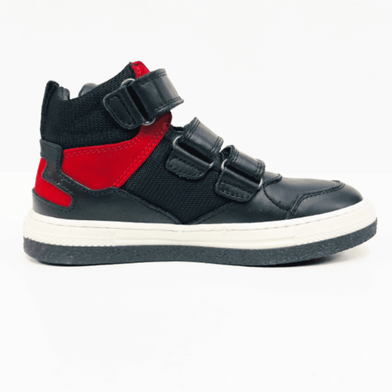 Redzz  strap sneaker red black 