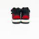 Redzz  strap sneaker red black 