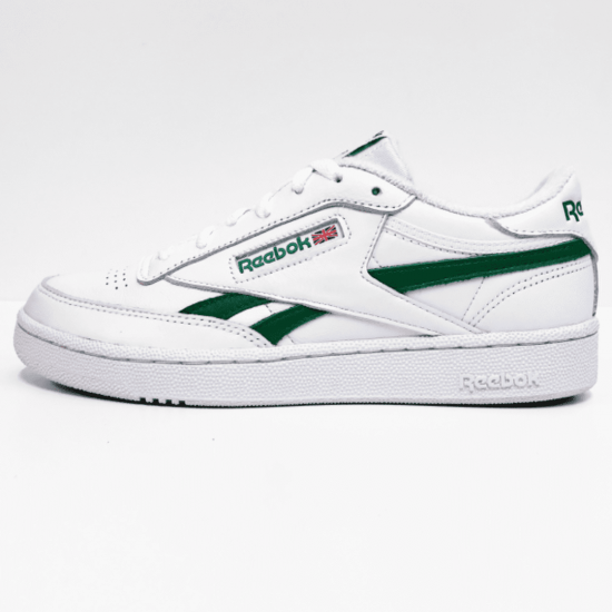 Reebok sneaker white green 